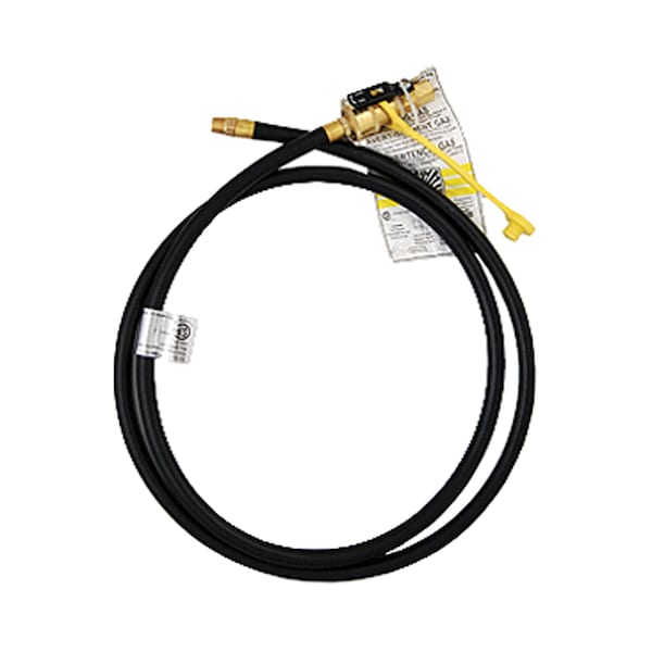 Marshall Excelsior Marshall Excelsior MER14TCQD-72P Quick Connect LP Hose with Shut-Off Valve - 72" MER14TCQD-72P - main